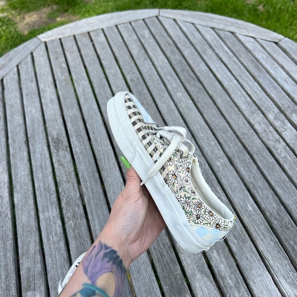 Vans MEADOW PATCHWORK ERA SHOES Size woman’s 5.0‎ floral checkers spring summer - Picture 7 of 12